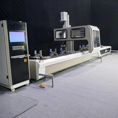 Profile de aluminio Centro de mecanizado CNC XYZB 4 Ejes de programación de CAD-CAM con controlador HANS PA