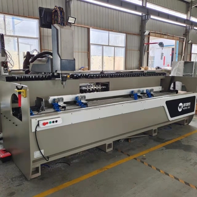 Alta precisión de aluminio de 3 ejes CNC perforación fresado ATC mecanizado Centro de puertas de ventanas máquina de fabricación