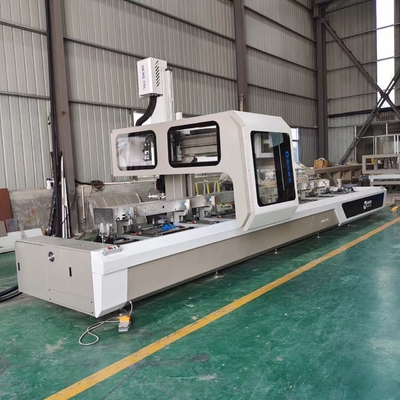 6500mm 7000mm Tipo de pórtico Espindle vertical de aluminio CNC Centro de mecanizado ventana puerta cortina pared de corte de sierra