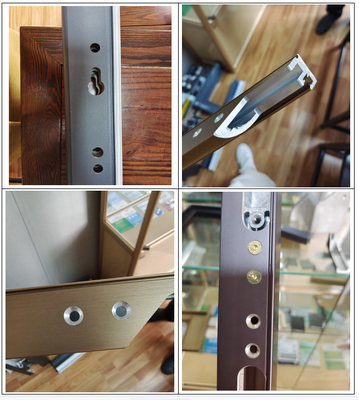 Cambio automático de herramientas 3 + 1 Eje Perfil de aluminio Centro de mecanizado CNC para la fabricación de ventanas puertas cortina pared Etc
