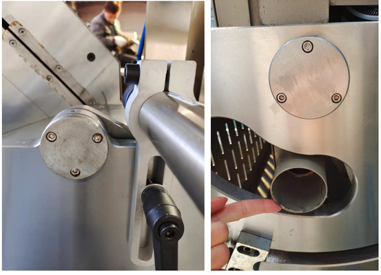 Perfil de aluminio Máquina de sierra automática Láminas de sierra de 500 mm de diámetro Corte de 45 y 90 grados
