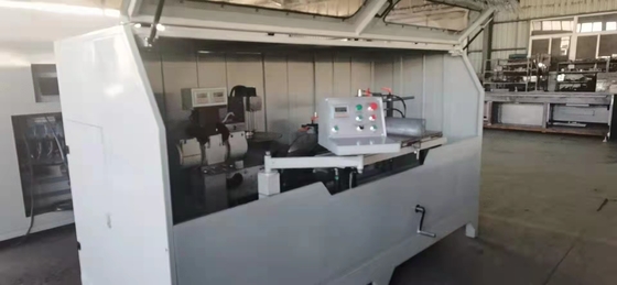 Centro de mecanizado de perfiles de aluminio 175 mm Máquina de ventanas de aluminio 90 grados