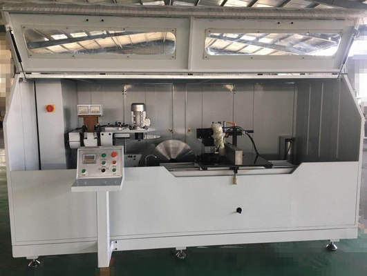 Máquina de corte de perfiles de aluminio para paredes de cortina de 200 mm