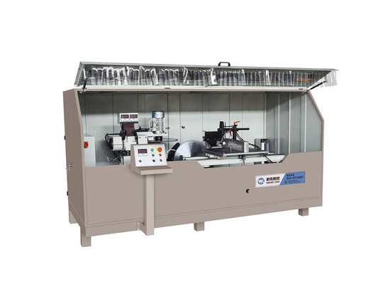 Centro de mecanizado de perfiles de aluminio 175 mm Máquina de ventanas de aluminio 90 grados
