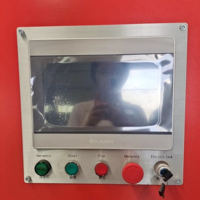 Máquina automática de corte de esquina de barras de aluminio