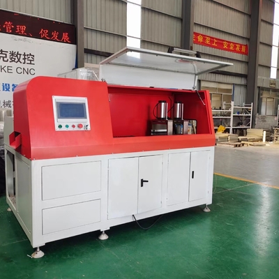 Máquina automática de corte de esquina de barras de aluminio