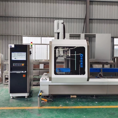 7000mm ATC CNC 4 Ejes Vertical Aluminio de aleación Puerta, ventana y cortina de la máquina de fabricación de paredes