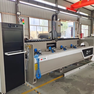 3000mm /3200mm Cambio automático de herramientas Centro de mecanizado de perforación CNC Router de copia CNC Máquina para hacer puertas de ventanas de aluminio