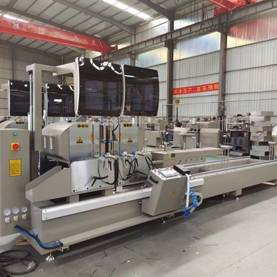 Cerra de corte de doble cabeza CNC de aluminio industrial para aleaciones de aluminio de gran tamaño