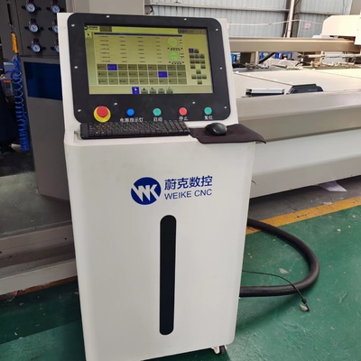 Alto precisión de aluminio CNC corte centro máquina de sierra centro para 45 grados y 90 grados