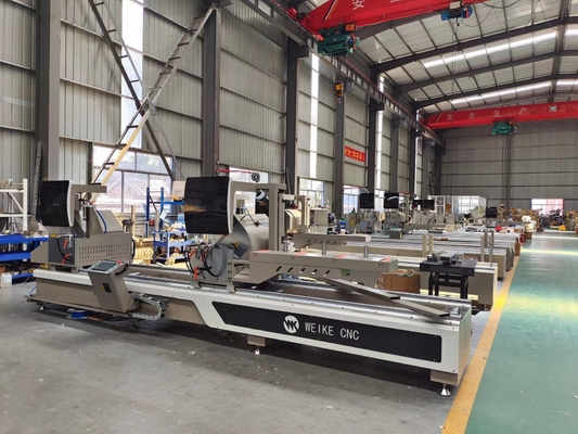 Serigüe automático de doble mitra CNC de aluminio para ventanas y cortinas