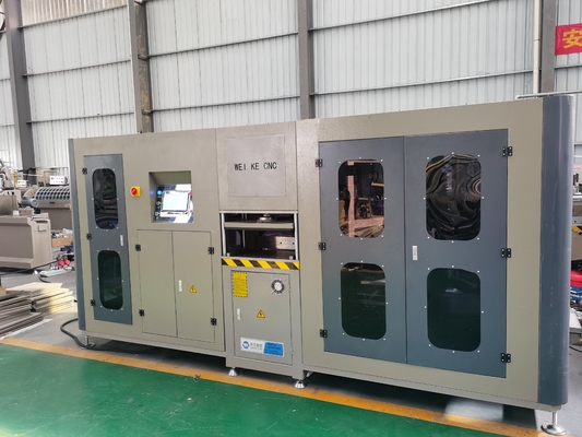 Máquina de fresado de extremos CNC de 7 ejes para perfiles de aluminio