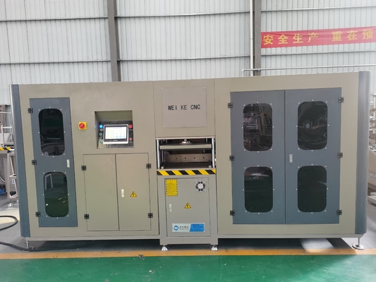 Máquina de fresado de extremos CNC de 7 ejes de aluminio para hacer puertas y ventanas de aluminio para hacer perfiles de aluminio