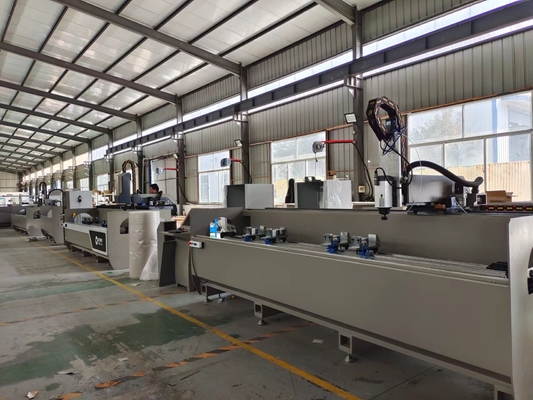Maquinaria de perforación CNC, perforación de agujeros de fresado, ranuras para aluminio y puertas de ventanas de PVC