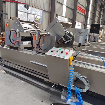 Display digital de doble cabeza Mitre Saw 600mm de aluminio doble cabeza de la máquina de corte