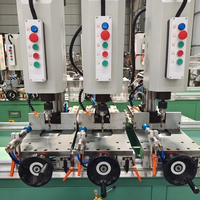 Máquina de perforación automática de alta eficiencia de combinación de múltiples cabezas para aluminio