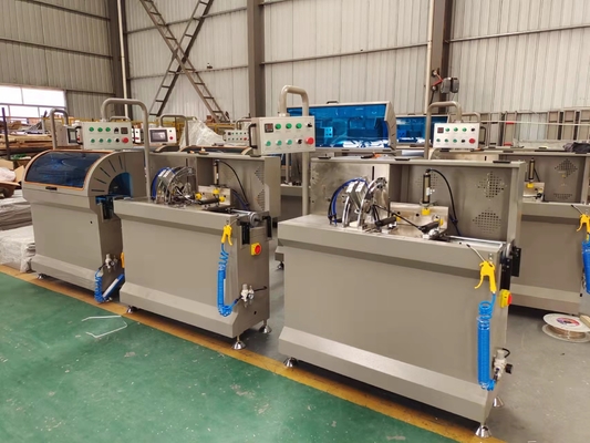 Máquina automática de corte de conector de esquina de Miter Saw CNC para ventana de aluminio con 500 cuchillas de sierra