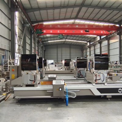 Serigüe de mitra de doble cabeza computarizada de aluminio