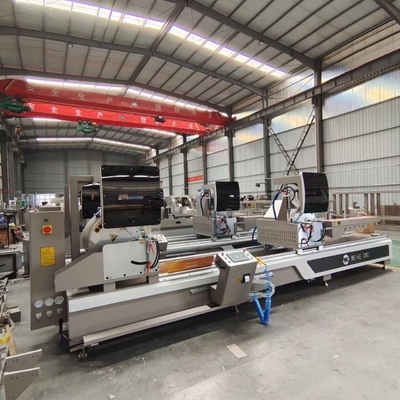 Serigüe de mitra de doble cabeza computarizada de aluminio