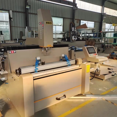 1200mm CNC perforando perfiles de aluminio perforando agujeros fresado para ventanas puertas y cortinas