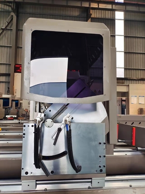 CE 90 grados de aluminio Mitra Saw Cnc doble cabeza de corte de sierra