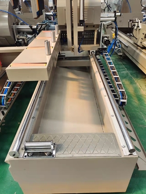 CE 90 grados de aluminio Mitra Saw Cnc doble cabeza de corte de sierra