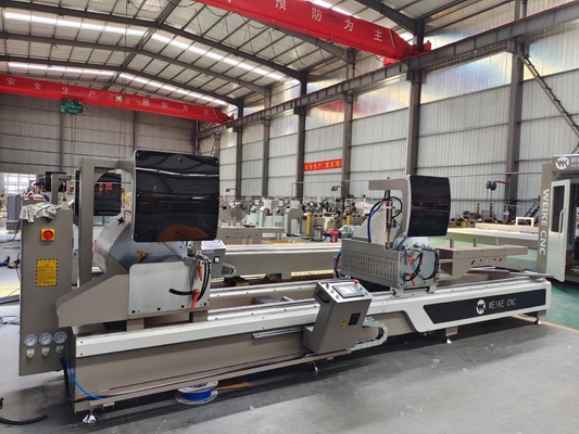 CE 90 grados de aluminio Mitra Saw Cnc doble cabeza de corte de sierra