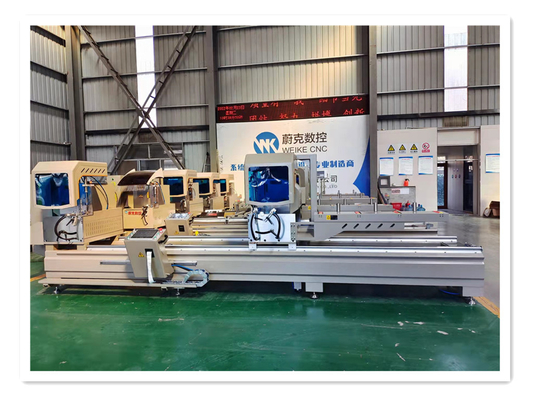 Duración máxima de corte 4200 mm Ventas de sierra de doble cabeza de aluminio