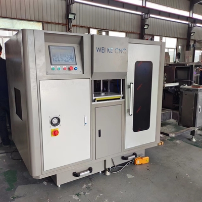 Máquina de moldeado de extremos CNC de 3 ejes para UPVC y aluminio para hacer ventanas y puertas con 350 cuchillas de sierra