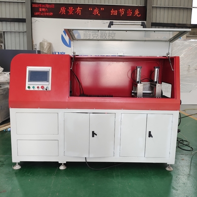 Máquina de corte de perfiles de aluminio sólido CNC servo de alimentación de cortador con corte de 90 grados