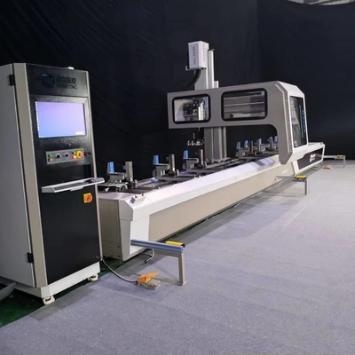 6500mm Centro de mecanizado CNC de 4 ejes Máquinas CNC para el procesamiento de perfiles de pared de cortina de aluminio