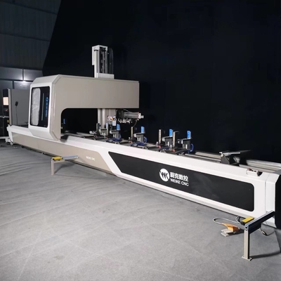 6500mm Centro de mecanizado CNC de 4 ejes Máquinas CNC para el procesamiento de perfiles de pared de cortina de aluminio