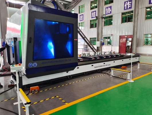 Centro de mecanizado de aluminio de 5 ejes con función RTCP Máquina de pared de cortina de aluminio industrial