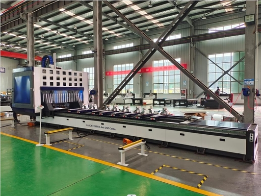 Centro de mecanizado de aluminio de 5 ejes con función RTCP Máquina de pared de cortina de aluminio industrial