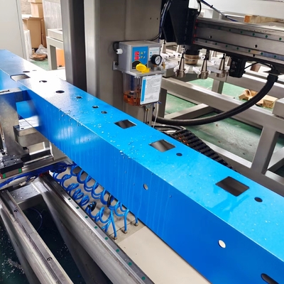 centro de mecanización de aluminio 7000m m industrial de AXIS de la máquina 4 del router del CNC de 6500m m
