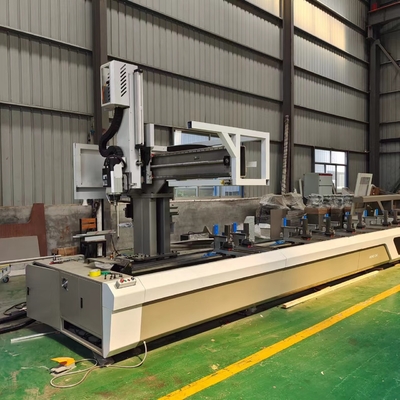 6500mm 12 herramientas automático de cambio de herramientas de 4 ejes Gantry CNC centro de mecanizado para el aluminio industrial, perfiles de PVC
