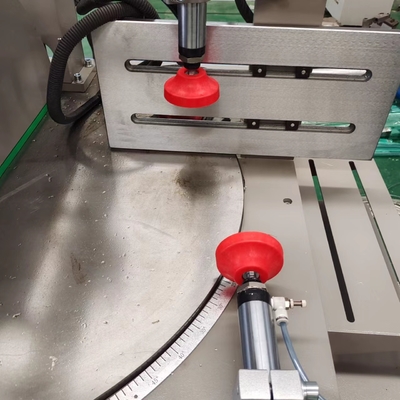 Máquina de corte de una sola cabeza de aluminio con cualquier ángulo