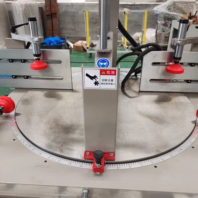 Máquina de corte de aluminio de 650 mm con hoja de sierra de cabeza única