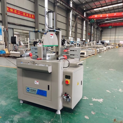Máquina de ventanas de aluminio ángulo arbitrario mono cabeza de corte de la sierra con 650 Saw Balde