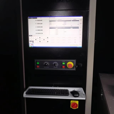 Centro de mecanización de aluminio horizontal del CNC de 4 AXIS para la perforación de aluminio del perfil y el moler