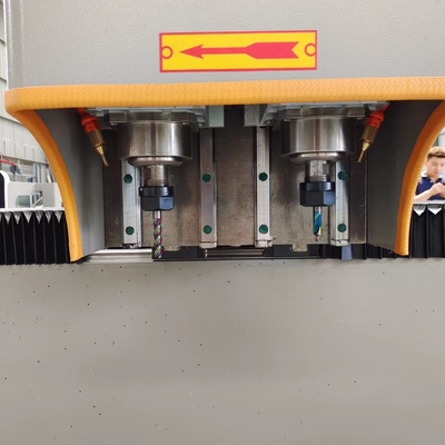 perforación de aluminio principal de proceso de la longitud dos del 1.5m y fresadora para el hogar minimalista