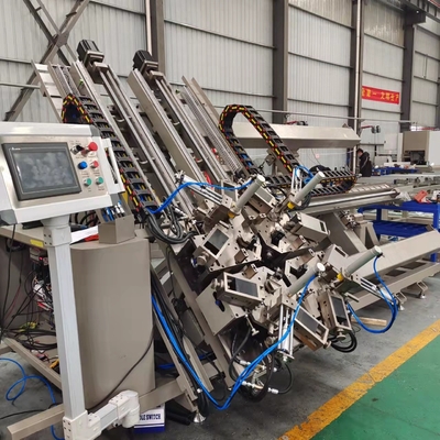 Máquina que prensa de la esquina del CNC para el perfil de aluminio de la puerta y de la ventana