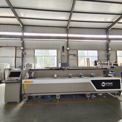 Máquina del agujero de la perforación del CNC y de perforación del perfil de la ventana de aluminio de la fresadora