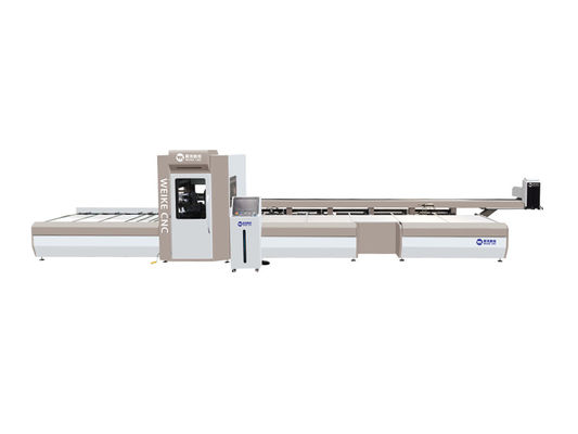 Estación de trabajo inteligente CNC Centro de corte y fresado de perfiles de aluminio Máquina para hacer puertas y ventanas