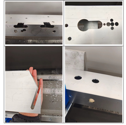 Máquina de fresado CNC de aluminio de aleación de centro de mecanizado de 4 ejes