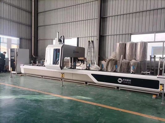 6500 mm Máquina de pared de cortina de aluminio 4 Ejes Centro de mecanizado CNC
