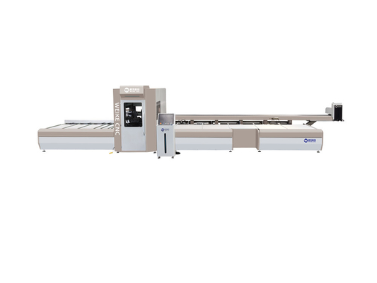 Máquina de corte de aluminio inteligente de 150 mm para hacer puertas de aluminio