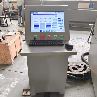 Máquina de perforación y fresado CNC de doble cabeza para perfiles de aluminio