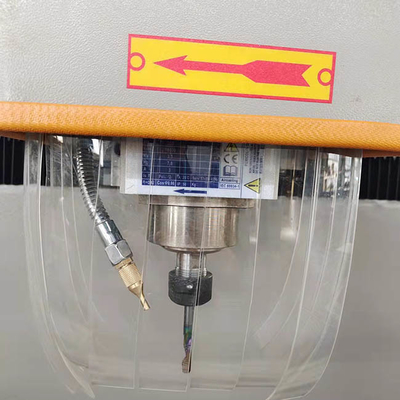fresadora del CNC de 500m m 3 de aluminio AXIS para el perfil de aluminio